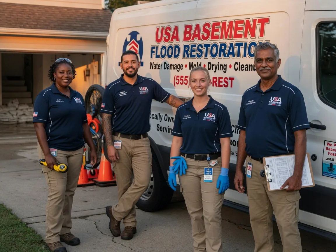 Basement Flood Cleanup company in White Oak, TX